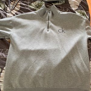 Calvin Klein half zip sweater